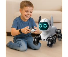 Lean Toys Interaktyvus robotas TOOBY šuo su nuotoliniu valdymu