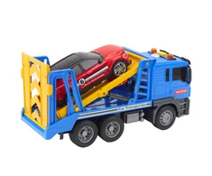 Lean Toys Žaislinis automobilių vilkikas su šviesomis ir garsais