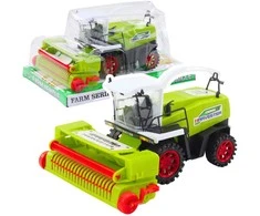 Lean Toys Didelis žaislinis ūkio kombainas