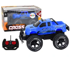 Lean Toys Nuotoliniu būdu valdomas visureigis RC automobilis 1:18 mėlynas