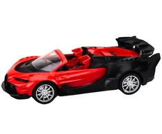 Lean Toys Nuotoliniu būdu valdomas sportinis automobilis RC 1:18, raudonas