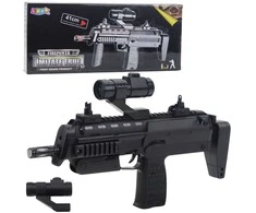 Lean Toys Žaislinis šautuvas su šviesų ir garso efektais, 41 cm