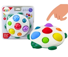 Lean Toys Sensorinis žaislas vėžlys vaikams