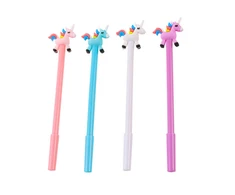 Lean Toys Rašiklis su vienaragiu, 18 cm, įvairios spalvos