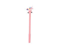 Lean Toys Rašiklis su vienaragiu, 18 cm, įvairios spalvos