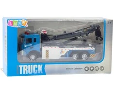 Lean Toys Vaikiškas vilkikas su metaline kabina ir šviesos bei garso efektais