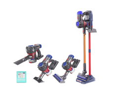 Lean Toys Žaislinis dulkių siurblys vaikams su šviesomis ir garsais