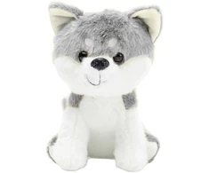 Lean Toys Pliušinis žaislas - vilkas, 20 cm