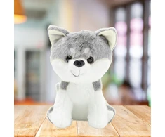 Lean Toys Pliušinis žaislas - vilkas, 20 cm