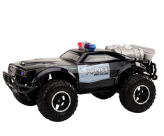 Lean Toys Nuotoliniu būdu valdomas automobilis Off-road Remote Controlled Police Car RC 1:8