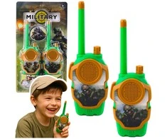 Lean Toys Vaikiški racijos rinkinys karinės tematikos 10 m