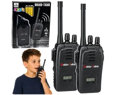 Lean Toys Racijos iki 200 m ryšio nuotolio, su triukšmo slopinimu, juodos, 2 vnt.