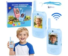 Lean Toys Racijos mėlynos 2 vnt.