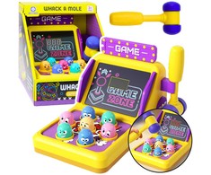 Lean Toys Spalvingas žaidimų automatas su plaktuku vaikams