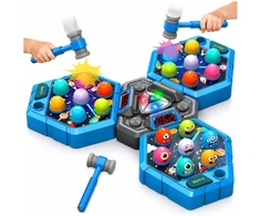 Lean Toys Whack-A-Mole žaidimas 37 × 33 × 5 cm