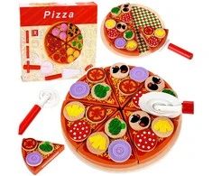 Lean Toys Medinis picos pjaustymo rinkinys su „Velcro“