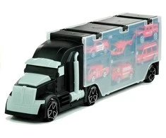 Lean Toys Autovežis „Gaisrinės transporteris“ su priedais