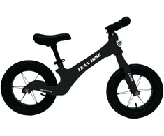 Rower Balansinis dviratukas su magnio rėmu, 31 cm ratai, 3–6 metų vaikams, juodas