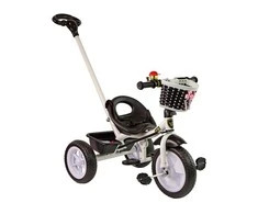 Lean Trike Vaikiškas triratukas su reguliuojamu vairu ir EVA ratais