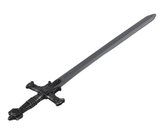Lean Toys Plastikinis kardas su mūšio garsais, 80 cm