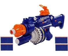 Lean Toys Leantoys žaislinis šautuvas su putplasčio šoviniais