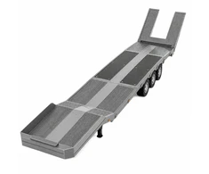 Low Bed Trailer For Scania 770S Huina Gray 1:18