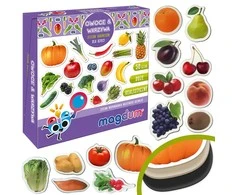 Magdum Vaisių ir daržovių magnetų rinkinys 50 vienetų MV 6032-42