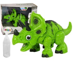 Lean Toys Interaktyvus Triceratops Dinozauras su Garais ir Garsais