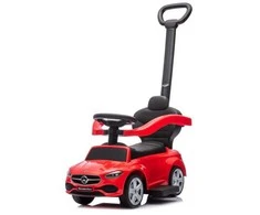 Lean Toys Paspiriamas automobilis Mercedes 3in1 raudonas