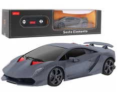 Rastar Nuotoliniu būdu valdomas Lamborghini Sesto Elemento modelis 1:24, pilkas