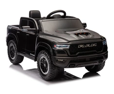 Lean Cars Juodas elektrinis automobilis vaikams ZB618 Dodge Ram