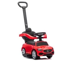 Lean Toys Paspiriamas automobilis Mercedes 3in1 raudonas