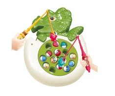 Lean Toys Žaidimas su Žvejojimo Meškere ir Dinozauru