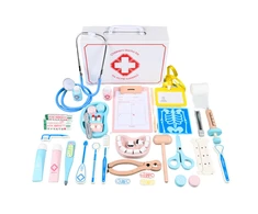 Lean Toys Medinis gydytojo rinkinys - 43 dalys