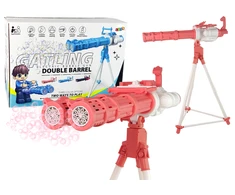 Nils Extreme Muilo burbulų pistoletas Lean Toys su reguliuojamu trikoju