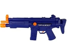 Lean Toys Policijos žaidimų rinkinys su M4 automatu