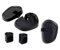 Lean Cars Plastikiniai pedalai PRO500 15x11x3 cm