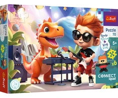 Puzzle Dėlionė - 70 - Connect Joe - Figūrėlė ir 6 kaladėlės - Connect Squad - Trefl 53025