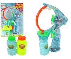 Muilo burbulų pistoletas Lean Toys mėlynas