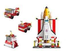 Inne Konstruktorius kosminė raketa 6in1 1000 vnt.