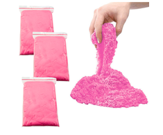 Dėlionė Lean Toys Kinetinio Smėlio Rinkinys 3kg su Formelėmis ir Pripučiama Lenta