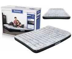 „Bestway dvivietis čiužinys Veliūrinis karalienė 203 x 152 x 30 cm 67836“