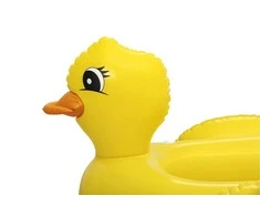 BESTWAY Funspeakers pripučiamas vaikiškas plaustas Duck su garsu, 1.02m x 0.99m, 34151