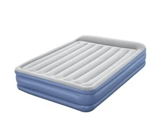 Pripučiamas čiužinys BESTWAY Tritech, pilka/mėlynas, 203 cm x 152 cm x 46 cm