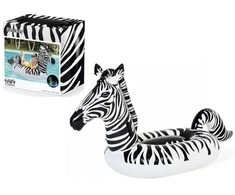 Pripučiamas plaustas Zebra LED Bestway, 254 x 142 cm