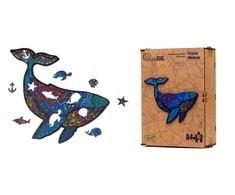 PuzzleOK Medinė dėlionė 75 vnt. - Banginis