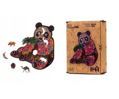 PuzzleOK Medinė dėlionė 65 vnt. - Panda