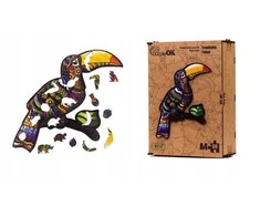 PuzzleOK Medinė dėlionė 60 vnt. - Tropinis tukanas
