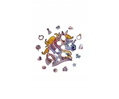 PuzzleOK Medinė dėlionė 63 vnt. - Vienaragis