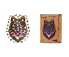 PuzzleOK Medinė dėlionė 73 vnt. - Paslaptingasis vilkas